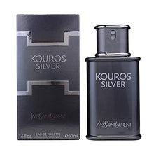 
                        
                          Muat gambar ke penampil Galeri, Yves Saint Laurent Kouros Silver Eau de Toilette Spray for Men, 1.6 Ounce
                        
                      