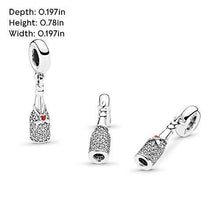 
                        
                          Cargar imagen en el visor de la galería, Pandora Jewelry Sparkling Wine Bottle Dangle Cubic Zirconia Charm in Sterling Silver - JOY2ESpree
                        
                      