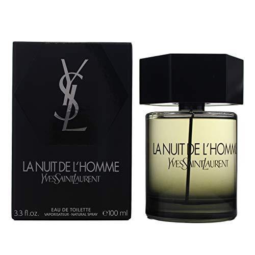 Yves Saint Laurent La Nuit De L'Homme Eau de Toilette Spray, 3.3 Fl Oz