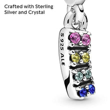 
                        
                          Muat gambar ke penampil Galeri, Pandora Jewelry Rainbow Dangle Green, Cerise, Blue, and Yellow Crystal Charm in Sterling Silver - JOY2ESpree
                        
                      