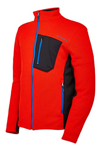 Spyder Active Sports Men's Bandit Full Zip Mid-Layer Jacket