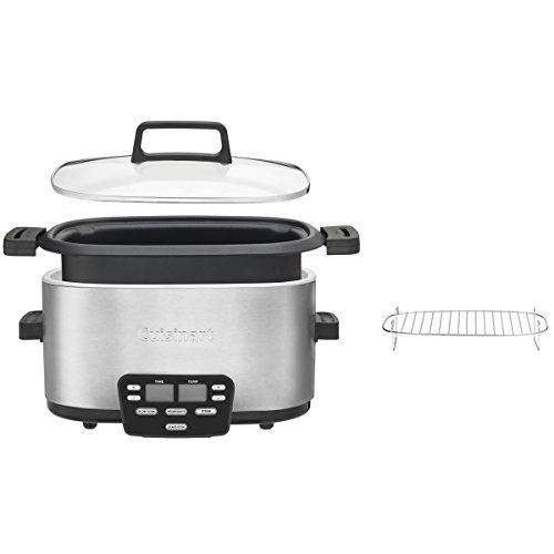 Cuisinart MSC-600 3-In-1 Cook Central 6-Quart Multi-Cooker: Slow Cooker, Brown/Saute, Steamer - JOY2ESpree