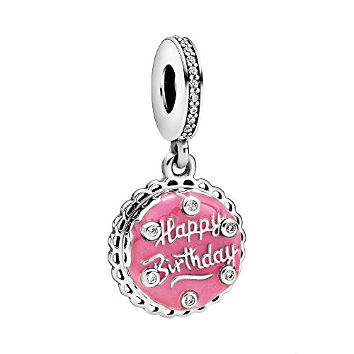 PANDORA Pink Birthday Cake, Pink Enamel - JOY2ESpree