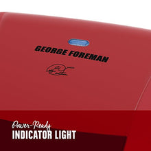
                        
                          Cargar imagen en el visor de la galería, George Foreman 5-Serving Removable Plate Electric Indoor Grill and Panini Press, Red, GRP0004R, 17.2 x 12.1 x 6.2 inches - JOY2ESpree
                        
                      
