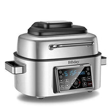 
                        
                          將圖片載入圖庫檢視器 BBday 6.5 QT Air Fryer,10-in-1 Smokeless Indoor Electric Grill with Air Fryer,Roast,Bake and Dehydrate - JOY2ESpree
                        
                      
