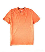 
                        
                          Load image into Gallery viewer, Tommy Bahama Cirrus Coast V-Neck Short Sleeve Mango Tango MD
                        
                      