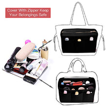 
                        
                          画像をギャラリービューアに読み込む, Purse Organizer Insert, Bag Organizer with NEW Detachable Zipper cover, fits Speedy Neverful, St Lious, Tote, 5 Size
                        
                      