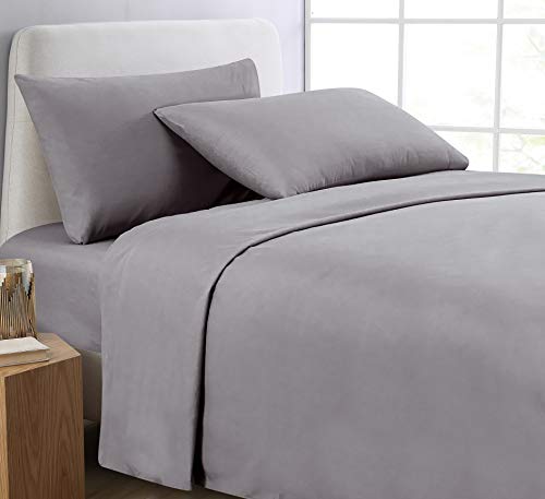Spyder Performance Super Soft Brushed Microfiber 6-Piece Bed Sheet Set - King, Dark Grey