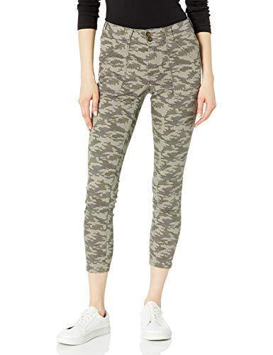 Jag Jeans Women's Margaret Camo Utility Ankle Pant