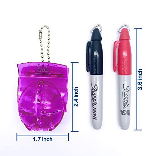JKL Golf Ball Marker Alignment Tool-Golf Accessories for Golf Ball Marker Line Liner Drawing Stencil Kit - JOY2ESpree