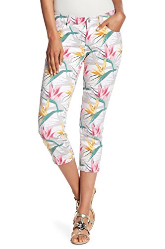 Tommy Bahama Notorious B.O.P. Crop Skinny Jeans, Floral White