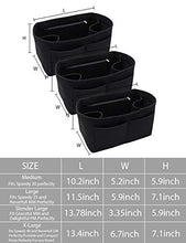 
                        
                          Cargar imagen en el visor de la galería, Felt Purse Organizer Insert Zipper Pocket with Two Removeable Bottle Holder
                        
                      