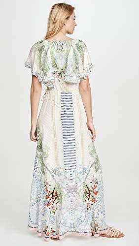 Camilla Women's Frill Sleeve Long Dress