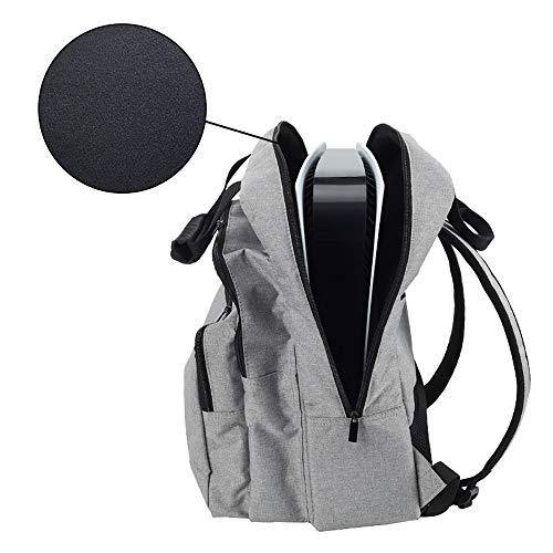 DYCLE Storage Bag for PS5 Console Shoulder Bag for Playstation 5 PS5 Game Protective Travel Backpack Waterproof Carrying case for PS5 Game Console - JOY2ESpree