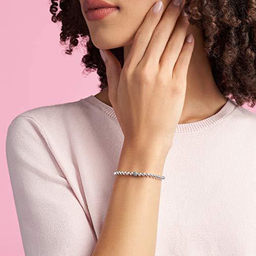 Pandora Jewelry Beads and Pave Cubic Zirconia Bracelet in Sterling Silver - JOY2ESpree