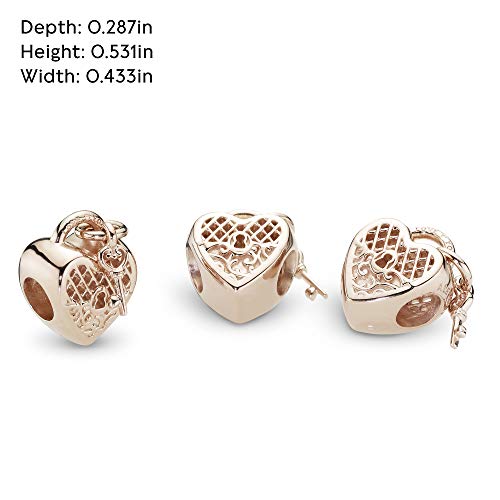 Pandora Jewelry Love You Lock Pandora Rose Charm - JOY2ESpree