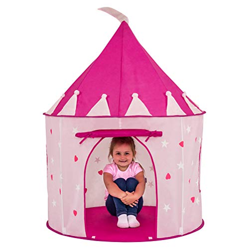 Foxprint Princess Castle Play Tent With Glow In The Dark Stars