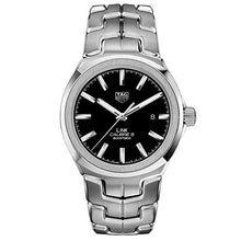 
                        
                          Load image into Gallery viewer, Tag Heuer Link Automatic Black Dial Mens Watch WBC2110.BA0603
                        
                      