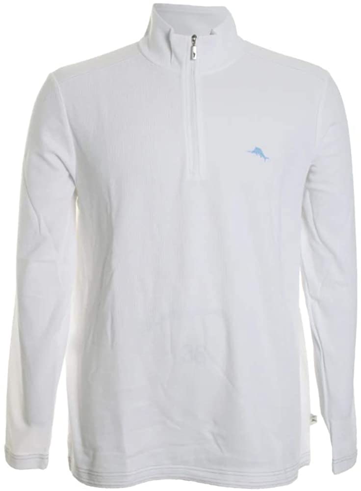 Tommy Bahama Long Sleeve Emfielder Half Zip Polo Shirt