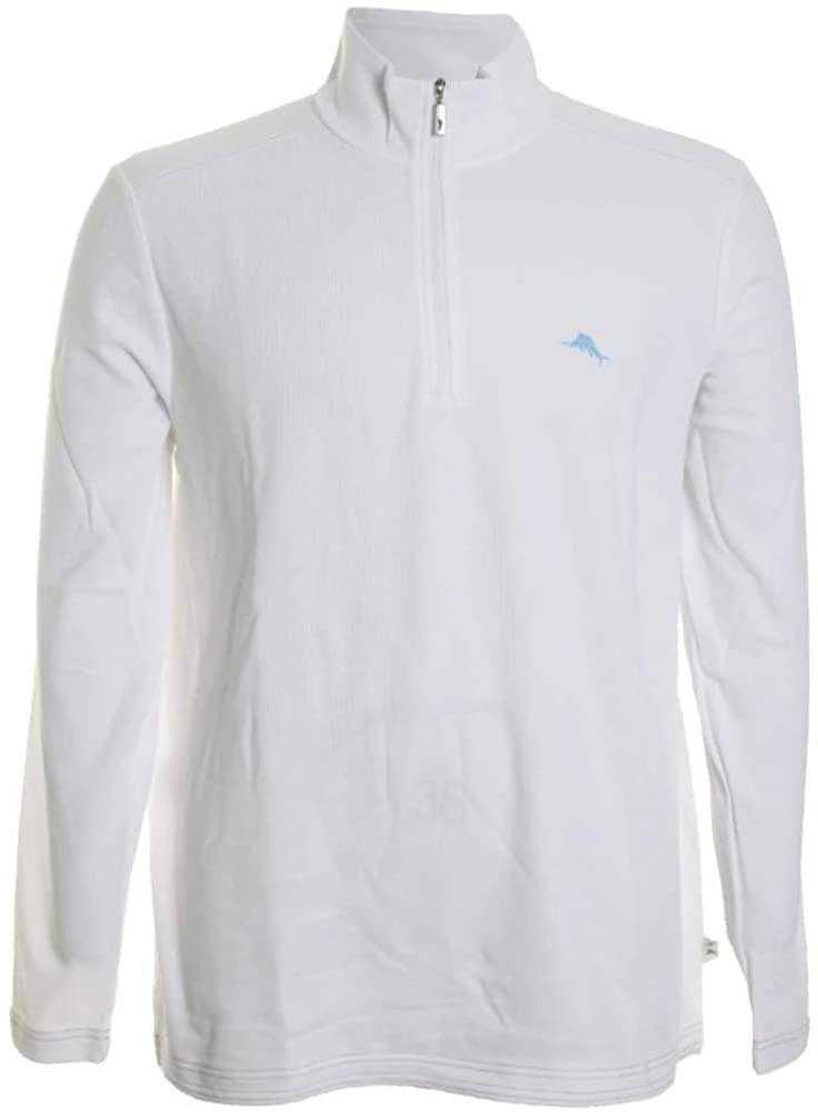 Tommy Bahama Long Sleeve Emfielder Half Zip Polo Shirt