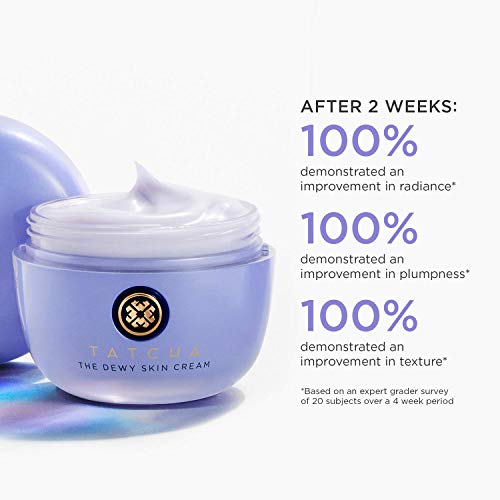 Tatcha The Dewy Skin Cream: Rich Cream to Hydrate, Plump and Protect Dry and Normal Skin - 50 ml | 1.7 oz