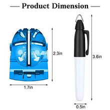 
                        
                          Muat gambar ke penampil Galeri, WILLBOND 2 Pieces Golf Ball Line Liner Drawing Marking Alignment Putting Tool and 2 Pieces Golf Ball Marker Pen, 4 Pieces Totally - JOY2ESpree
                        
                      