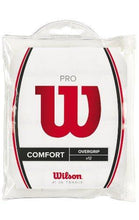 
                        
                          將圖片載入圖庫檢視器 Wilson Pro Overgrip-Comfort 12 Pack. White - JOY2ESpree
                        
                      