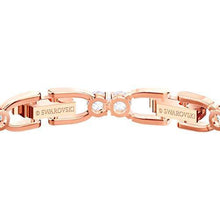 
                        
                          Load image into Gallery viewer, SWAROVSKI Crystal Rose Gold-Tone Tennis Bracelet - JOY2ESpree
                        
                      