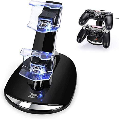PS4 Controller Charger, Y Team Playstation 4 / PS4 / PS4 Pro / PS4 Slim Controller Charger Charging Docking Station Stand - JOY2ESpree