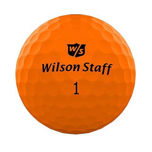 Wilson Staff DUO Professional Golf Ball, Orange - JOY2ESpree