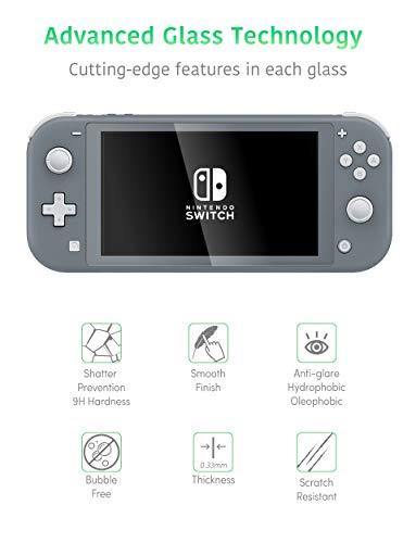 Screen Protector for Nintendo Switch Lite (3 Pack) by TalkWorks - JOY2ESpree
