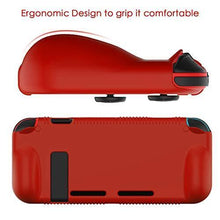 
                        
                          Load image into Gallery viewer, Semeving for Nintendo Switch Case,Soft Protective Case with Ergonomic Grip Design,Shock-Absorption&amp;Anti-Scratch (Red) - JOY2ESpree
                        
                      