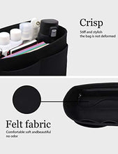
                        
                          Cargar imagen en el visor de la galería, Felt Purse Organizer Insert Zipper Pocket with Two Removeable Bottle Holder
                        
                      