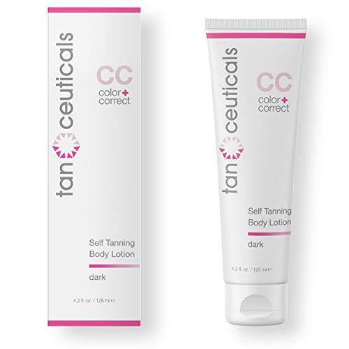 Tanceuticals Self Tanner - CC Self Tanning Lotion for Body Gives Natural