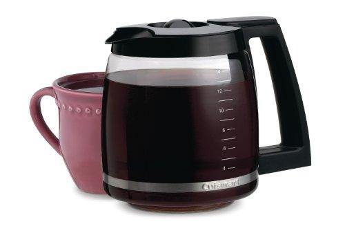 Cuisinart 14-Cup Replacement Glass Carafe, Black - JOY2ESpree