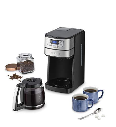 Cuisinart DGB-400 Automatic Grind & Brew 12-Cup Coffeemaker, Black/Silver - JOY2ESpree