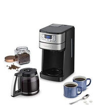 
                        
                          Muat gambar ke penampil Galeri, Cuisinart DGB-400 Automatic Grind &amp; Brew 12-Cup Coffeemaker, Black/Silver - JOY2ESpree
                        
                      