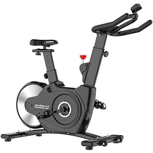 pooboo Magnetic Exercise Bikes Indoor Cycling Bikes Belt Driven Stationary Bike with LCD Display and Ipad Holder for Home Cardio Training - JOY2ESpree