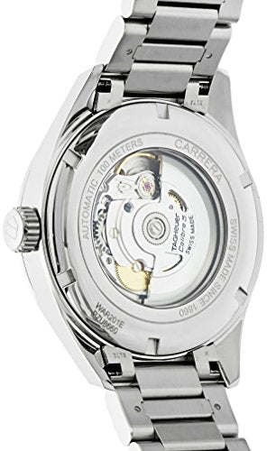 TAG Heuer Men's WAR201E.BA0723 Carrera Analog Display Swiss Automatic Silver Watch