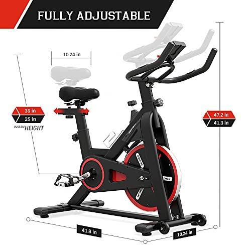 LABODI Exercise Bike, Stationary Indoor Cycling Bike, Cycle Bike for Home Cardio Gym - JOY2ESpree