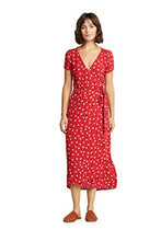 
                        
                          Load image into Gallery viewer, Billabong Women's Dress Wrap Front Mid Length
                        
                      