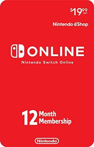 Nintendo Switch Online 12-Month Individual Membership [Digital Code] - JOY2ESpree