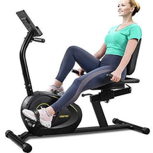 
                        
                          將圖片載入圖庫檢視器 Merax Indoor Recumbent Exercise Bike Stationary Cycling Bike with Bluetooth, 8Level Magnetic Resistance, Adjustable Saddle - JOY2ESpree
                        
                      