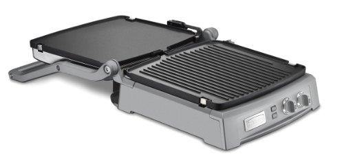 Cuisinart GR-150P1 GR-150 Griddler Deluxe, Brushed Stainless - JOY2ESpree