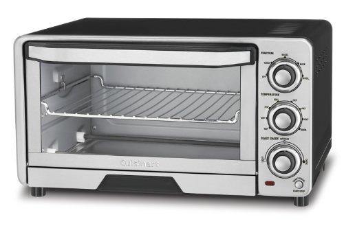 Cuisinart TOB-40N Custom Classic Toaster Oven Broiler,Black, 17 Inch - JOY2ESpree