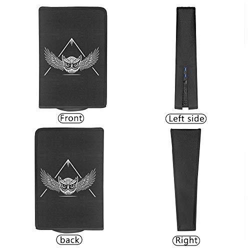 PS5 Dust Cover Anti Scratch Waterproof Dust-Proof Cover Sleeve for Playstation 5 Console Digital Edition and Regular Edition Console (White Eagle) - JOY2ESpree