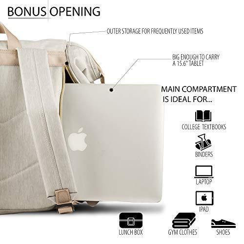 KJARAKÄR Backpack | Classic & Premium Styles | Metal Zippers | Leather Accessories | Gym, Work, School, Diaper Bag - JOY2ESpree
