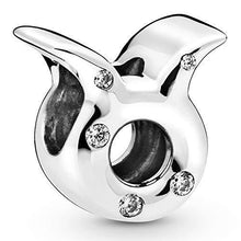 
                        
                          Cargar imagen en el visor de la galería, Pandora Jewelry Sparkling Taurus Zodiac Cubic Zirconia Charm in Sterling Silver - JOY2ESpree
                        
                      