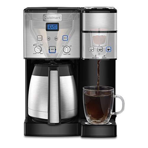 Cuisinart SS-20P1 Coffee Center 10-Cup Thermal Single-Serve Brewer Coffeemaker, Silver - JOY2ESpree