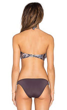 
                        
                          Load image into Gallery viewer, Zimmermann Paisley Frill Bandeau Bikini Top and Aubergine Flex Bikini Bottom Set
                        
                      
